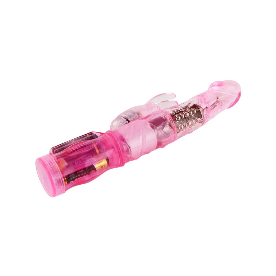 BAILE - ROSA KANINCHEN MINI ROTATOR MIT SUPERSTIMULATOR